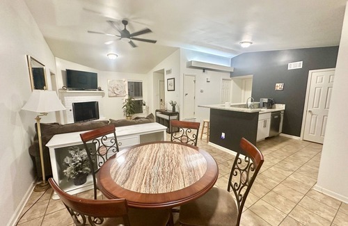 Little Rock House | Relaxing 2-bedroom home in the heart of West Little Rock with a hot tub.