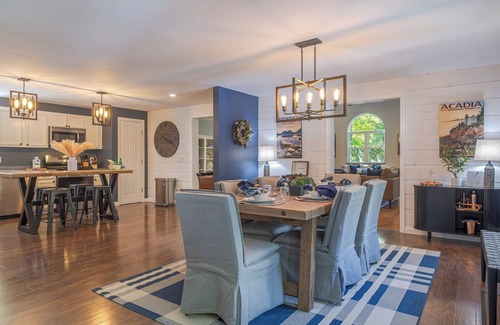 Ellsworth House | Relaxing 4BR home near Acadia w/Fire Pit, Game Room, Yard Games & More