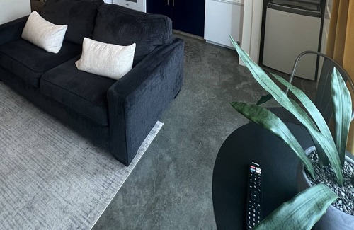 Jonesboro Apartment | Relaxing downtown loft with patio and gated parking