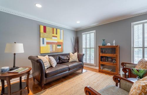 Dunwoody House | Relaxing Open-Air Home with Sunroom & Forest Views