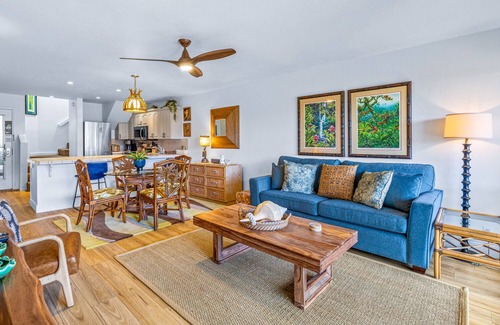 Kahana Condo | Relaxing Spacious 2BR 2BA-Cold AC-Fast WiFi-2 private lanais with ocean views
