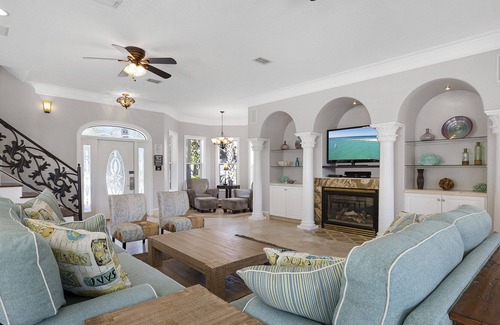 Crystal Shores House | Remember When - Crystal Beach, Gulf Views, Heated Private Pool, Game Room!