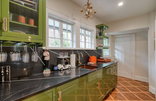 Highlands Douglass House | Remodeled Designer Home Near Restaurants, Parks & Track