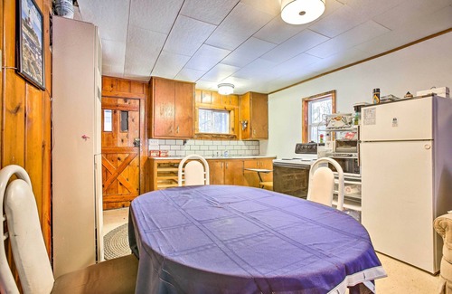 Wellston Cabin | Remote Michigan Retreat on 10 Acres w/Grill!