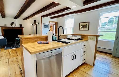 Strafford Other | Renovated 19th century farmhouse with swimming pond in private, bucolic setting