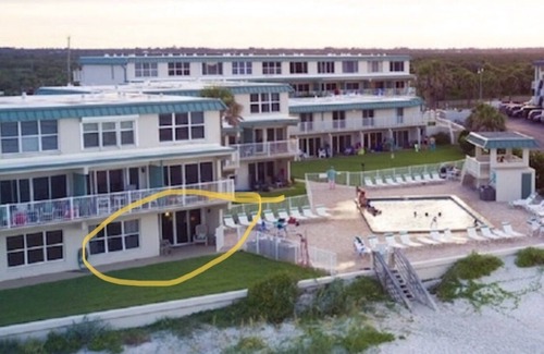 New Smyrna Beach Condo | RENOVATED 1st FLOOR DIRECT OCEANFRONT CONDO - Just steps from the beach and pool