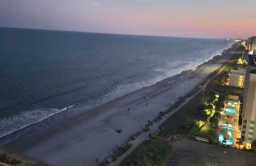 Myrtle Beach Condo | Renovated 2 Bedroom w/Ocean & City Views! Palace 1807