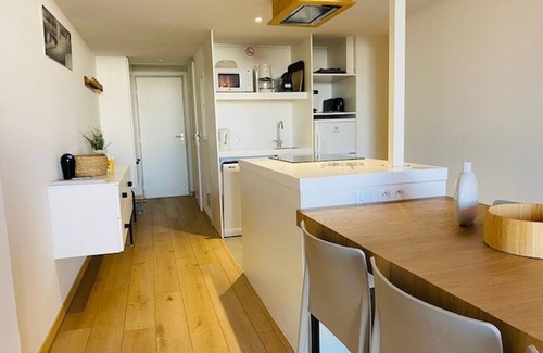 Arc-2000 Apartment | Renovated 3-Room Apartment · Ski-In/Out · Balcony · Mont Blanc View