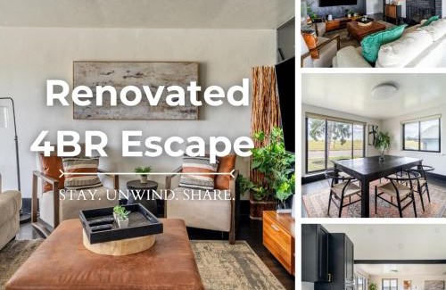 Westminster House | Renovated 4BR Escape Luxe Comfort and Hot Tub
