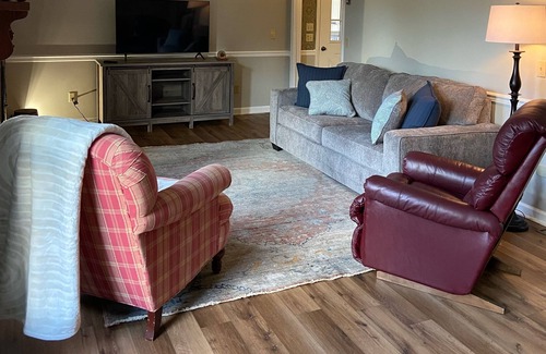 West Jefferson Cottage | Renovated cottage with private patio