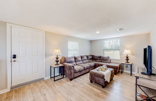 Panama City House | Renovated home near the beach & downtown with porch, AC, & W/D - dog-friendly