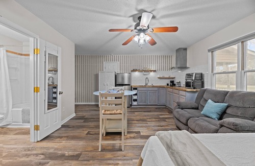 New Bern Apartment | Renovated Rustic Charm!
