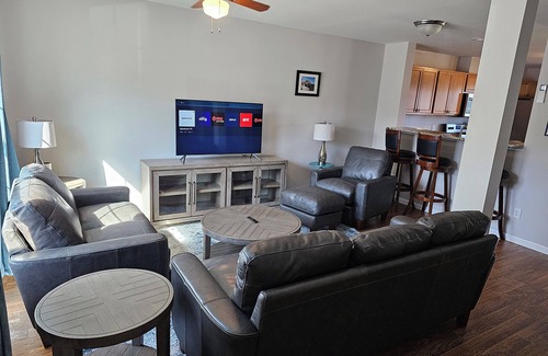 Trenton Apartment | Rent both apartments in a duplex. 6 bedrooms, 2 kitchens, 2 livings rooms.