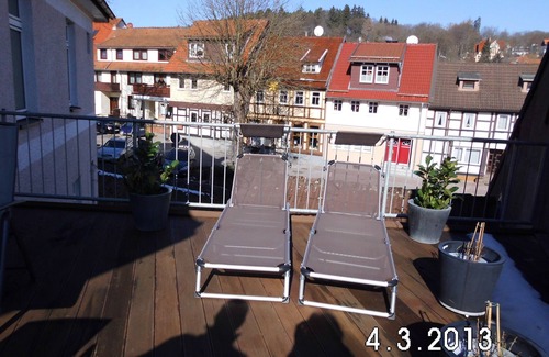 Bad Sachsa Apartment | Rental-Superior-Private Bathroom-City view-Typ E - Dachterrasse