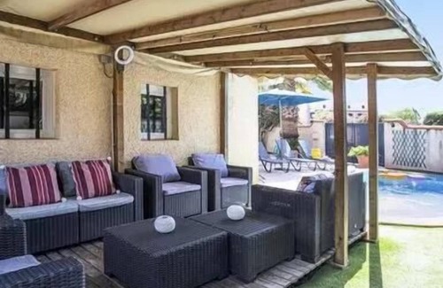 Sainte-Marie-la-Mer Villa | Residence 8ceris10-ste Marie La Mer - Villa T5 with private pool near beach and shops - 8CERIS10