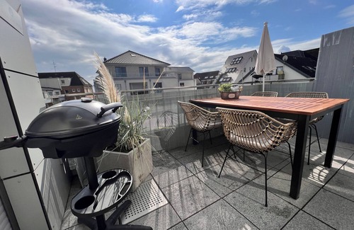 Scharbeutz Condo | Residence-Dünengras with penthouse flair, just 2 minutes from the Baltic Sea beach