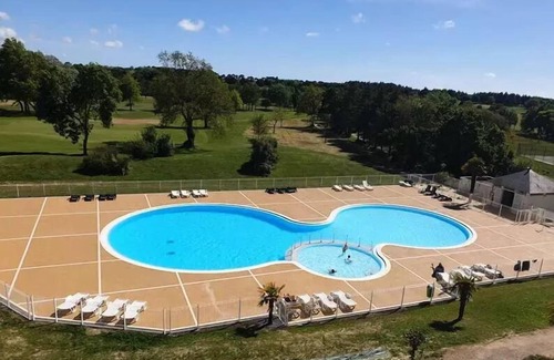 L'Aiguillon-sur-Vie Apartment | Residence Le Domaine des Fontenelles - 5 Rooms Duplex 8 People