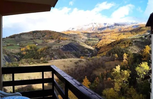 Le Sauze Apartment | Residence La Grande Chaume - Studio for 4 People