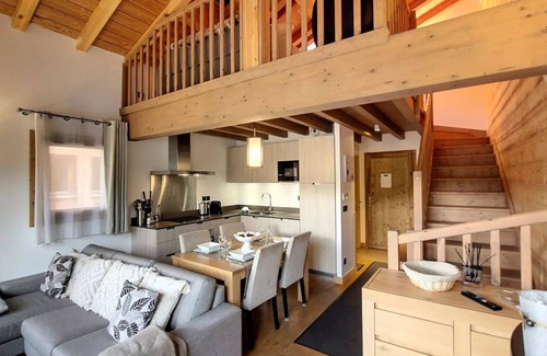 Les Gets Apartment | Residence Le Kilimanjaro - Very cozy apartment, 2 bedrooms en suite, close to shops