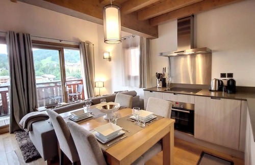 Les Gets Apartment | Residence Le Kilimanjaro - Very cozy apartment, 2 bedrooms en suite, close to shops