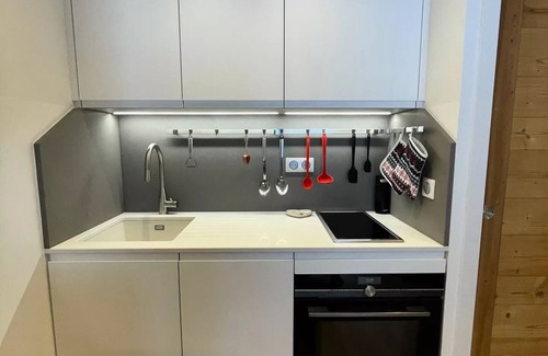 Meribel-Mottaret Apartment | Residence Le Lac Blanc - Studio 4 people in MOTTARET at the foot of the slopes and shops