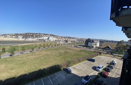 Normandy Apartment | Residence les planches, panoramic sea view, Deauville marina!