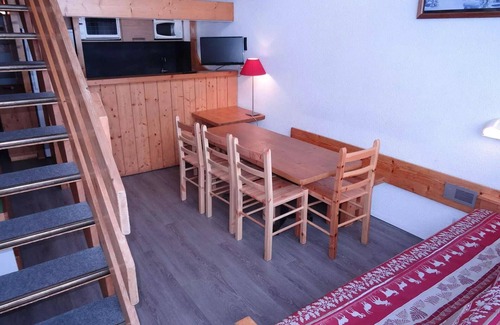 Arc-1800 Apartment | Residence Tournavelles - Apartment 4 rooms 8 people with view on the slopes, skis at the feet and close to shops in the village of Villards to