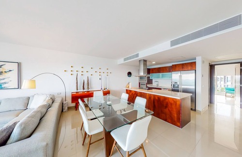 Puerto Juarez Condo | Resort condo with WiFi, central AC & shared pool/amenities - walk to the beach