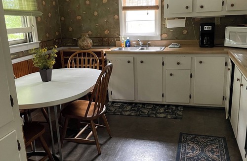 Ludington Cottage | Resort cottages on 650’ of frontage to Hamlin lake.