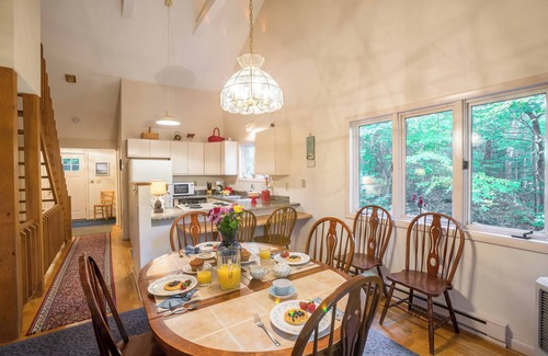 Campton House | Resort home with Private hot tub , fireplace, pools, pond, WIFI