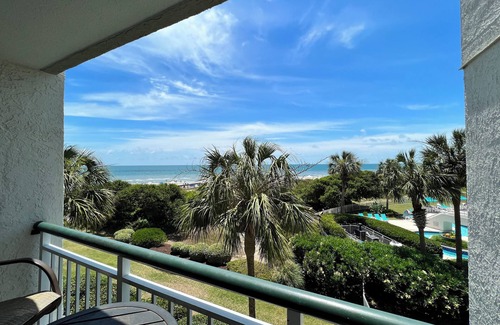 Litchfield by the Sea Condo | Resort Living: Ocean Front cozy condo!