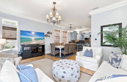 Santa Rosa Beach House | Resort Pool, Tram to Private Beach, 2 Living Rooms