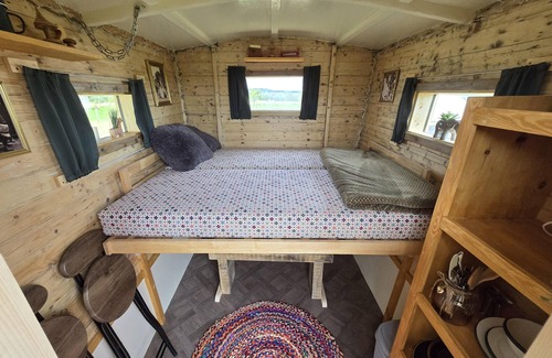 Saltburn-by-the-Sea Cabin | Restored circus wagon