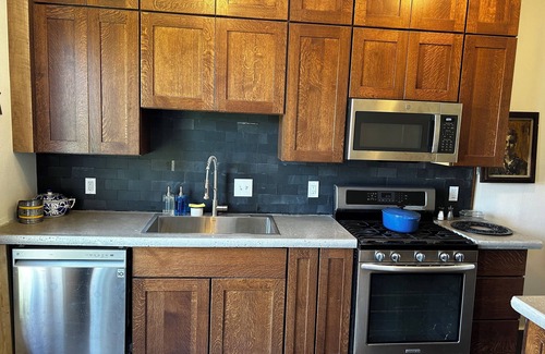 Milwaukee Apartment | Restored Historic Spinti Butcher Shop in Historic Brewers Hill Neighborhood