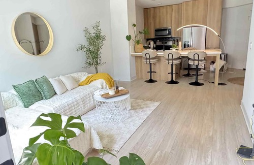 Stanton Apartment | Retreat Home, kitchen island, LUX amenities