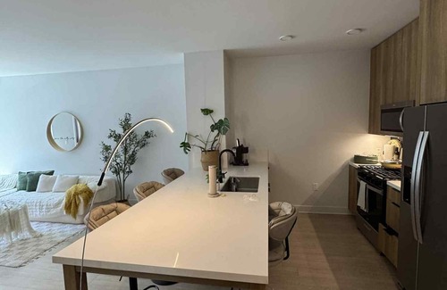 Stanton Apartment | Retreat Home, kitchen island, LUX amenities