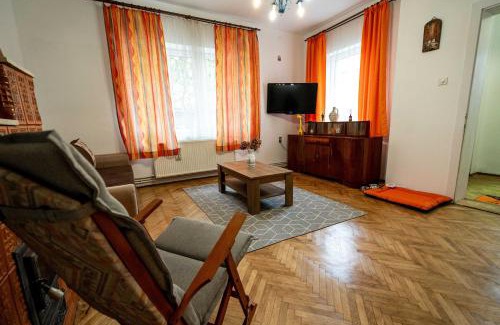 Centrul Vechi House | Retro Green Cottage with a Barkyard - Pet Friendly