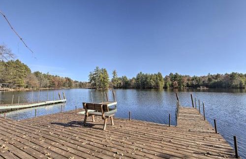 Rhinelander House | Retro Rhinelander Lake Retreat with Fire Pit!