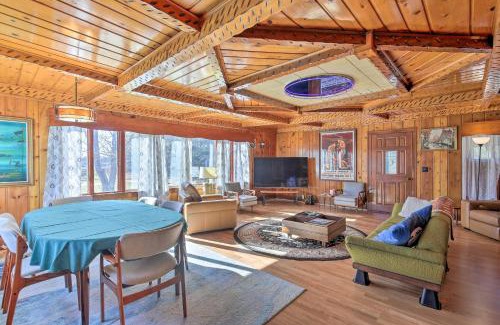 Rhinelander House | Retro Rhinelander Lake Retreat with Fire Pit!