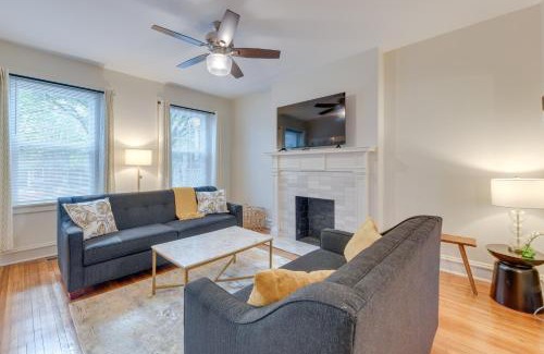 Richmond House | Richmond Home with Patio Walk to Byrd Park!