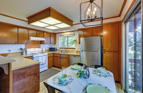 Twin Peaks Cabin | Rimforest Retreat w/Fireplace & Mountain Views!