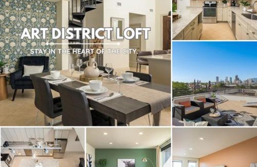 River North Art District Apartment | RiNo Loft With Parking And Mountain Views