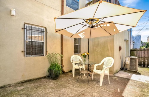Graduate Hospital Apartment | Rittenhouse Studio Apartment with Patio by ACT