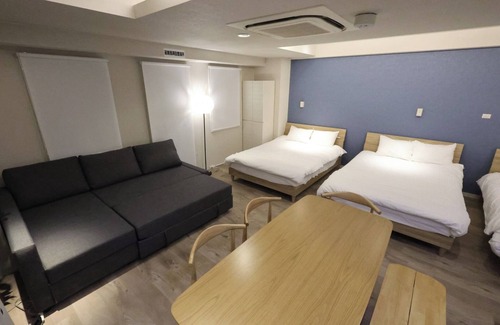 Hiroshima City Centre Hotel | RIVER CENTRAL 201 10 guests Clean rooms High/Hiroshima Hiroshima