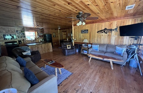 Mountain View Cabin | River Front Cabin On The Banks Of The White River, Amazing View!