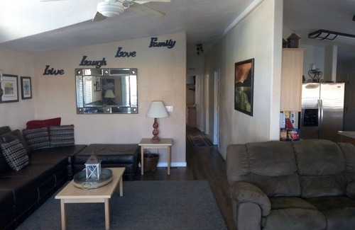 Parker Strip House | River Front Vacation dock home centrally located on The Famous Parker Strip AZ!