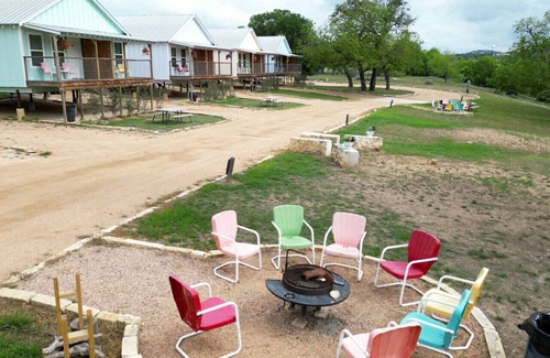 Kerrville Cabin | River View Deluxe King Cabin near Downtown #21