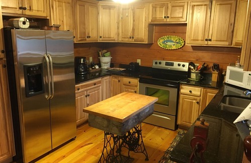 Ellijay Cabin | River View from every window