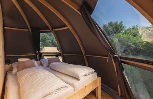 Zuna Resort | Riverdome with private sanitary faciliti