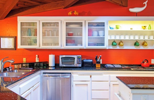 Northwood House | Riverfront 3 Bed 2 1/2 Bath, Woodstove, HOT TUB, Private Beach, Kayaks+ Pets OK